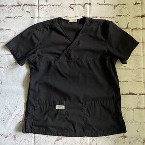 Women's Scrub Top - Urbane - Black – Medium